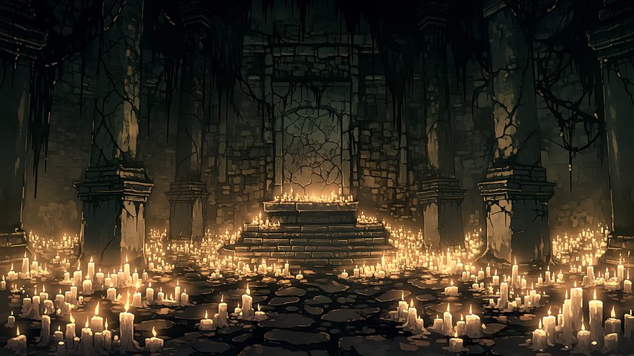Soulsmith: a forgotten candlelit shrine beneath the fortress